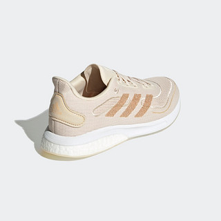 阿迪达斯官网 adidas Supernova 女鞋跑步低帮运动鞋GX7789 米黄色/棕色 38(235mm)