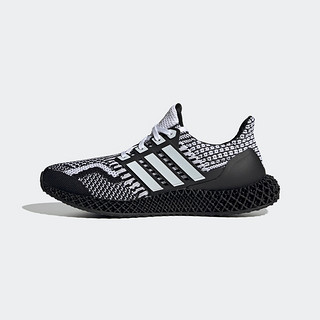 阿迪达斯官网 adidas ULTRA4D 5.0 男鞋低帮跑步运动鞋G58158 黑色/白色 43(265mm)