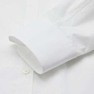 华伦天奴 VALENTINO 男士白色棉质VLTN印花长袖衬衫 VV3ABA95MBK A01 38