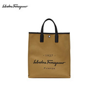 菲拉格慕(Salvatore Ferragamo)男士织物/牛皮革包 0741902 (2021春夏)