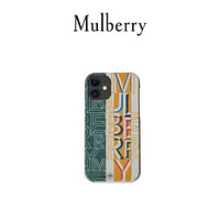 Mulberry/玛珀利2021秋冬新款文字印花系列iPhone 12保护壳RL7010 多彩色