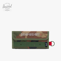 HERSCHEL SUPPLY潮牌Independent联名系列Smith时尚潮流钱包卡包10565 丛林迷彩/柏叶绿