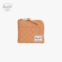 Herschel Johnny 时尚钱包男钱包女短款小款钱夹潮牌零钱包10414 焦糖色