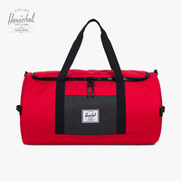 Herschel Sutton 手提包斜挎包手拎包健身包女训练包10251 樱桃红/麻黑色