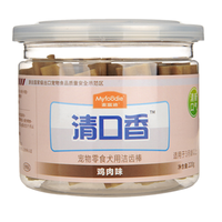 麦富迪Myfoodie清口香狗狗磨牙棒咬胶洁齿骨除口臭幼犬泰迪宠物训狗零食 清口香鸡肉味220g