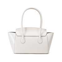 BALLY 巴利 女士压纹牛皮手提单肩包骨白色 SANDAH 63 6236948