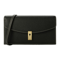 巴利 BALLY 女士Lilith系列黑色牛皮革单肩斜挎包 LILITH/00 6236901