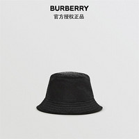 BURBERRY 博柏利 2021秋冬专属标识提花渔夫帽80310261 黑色 M