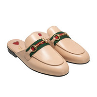 GUCCI 古驰 Princetown系列 女士平底穆勒鞋 629084 CQXM0 6761 米色 36.5