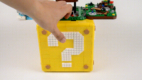 玩模总动员：LEGO 乐高 超级马里奥系列 71395 64问号砖
