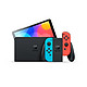 Nintendo 任天堂 海外版 Switch OLED款 高续航游戏机 红蓝