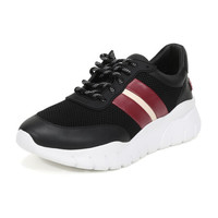 BALLY 巴利 男士低帮休闲鞋 6234563 黑色/红色 39