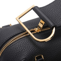 DELVAUX 包包女包奢侈品新品手提包女迷你Cool Box系列 黑色
