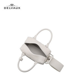 DELVAUX 包包女包奢侈品新品手提包女迷你Cool Box系列 白色