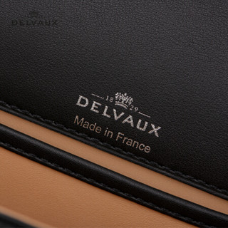 DELVAUX 奢侈品女包帆布斜挎单肩包迷你 Madame系列 黑色