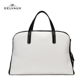 DELVAUX 包包奢侈品男士手提包旅行包 Magritte系列 白色