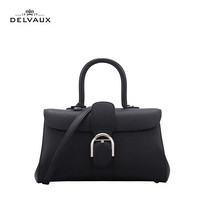DELVAUX 包包女包斜挎新品单肩包经典系列 Brillant E/W PM 黑色