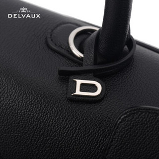 DELVAUX 包包女包斜挎新品单肩包经典系列 Brillant E/W PM 黑色