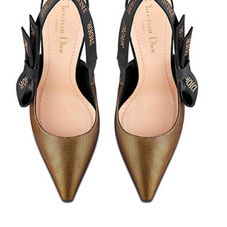 Dior 迪奥 J’Adior系列 女士织物高跟鞋 KDP879CGS_S21X 青铜色 40