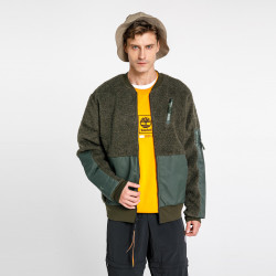 Timberland 添柏岚 羊毛保暖 男款柔软舒适时尚长袖羊毛外套