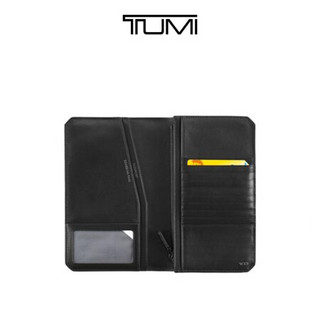 TUMI/途明Camden系列男女商务休闲黑色红色皮质钱包011873D 011873D