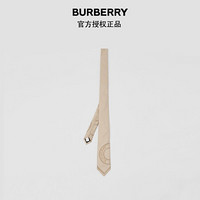 博柏利（BURBERRY）2021秋冬现代剪裁徽标图案丝质领带80420091 驼色 1