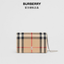 BURBERRY 博柏利 Vintage 格纹卡片夹 80169821