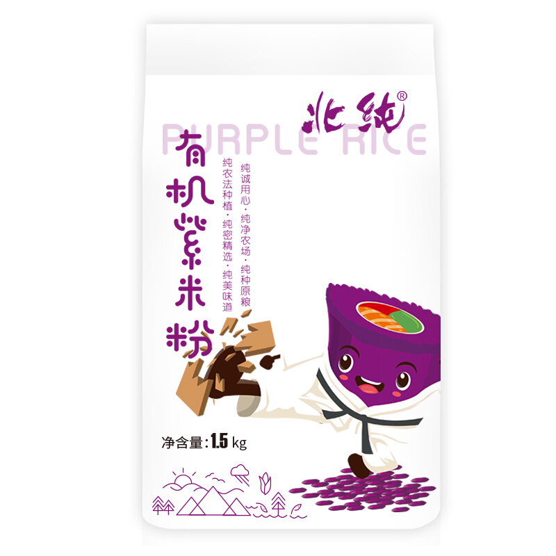 BeiChun 北纯 有机紫米粉 1.5kg