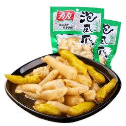 有友泡椒凤爪160g*3袋