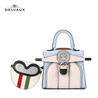 DELVAUX 包包女包斜挎奢侈品新品单肩包限量版包挂Miniatures系列 Dolce Vita Motoretta