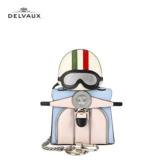 DELVAUX 包包女包斜挎奢侈品新品单肩包限量版包挂Miniatures系列 Dolce Vita Motoretta