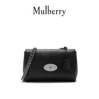 Mulberry/玛珀利2021秋冬新款女包Lily 中号链条单肩包HH2557 黑色