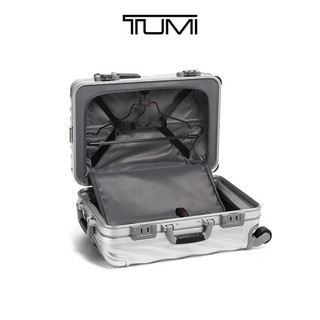 TUMI 途明 秋冬新款TUMI/途明19 Degree Aluminum系列铝镁合金拉杆旅行箱 银色/036872SLV2 22寸