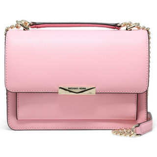 MICHAEL KORS 迈克·科尔斯 MK女包 专柜款JADE系列牛皮革粉色单肩斜挎包 30S9LJ4L9L SHELL PINK