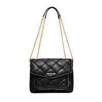 迈克·科尔斯（MICHAEL KORS）MK REGINA系列 女士皮革单肩斜挎包 黑色 35S1GU7L8U BLACK