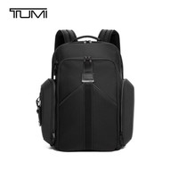 TUMI 途明 奢侈品 ALPHA BRAVO系列 男式商务旅行高端时尚双肩包 02325001D 黑色