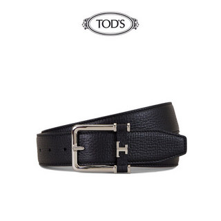 TOD'S官方2021早秋新款牛皮腰带男士夏季皮带潮流配饰3.5cm 黑色 150cm