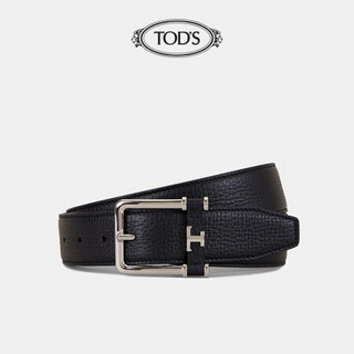 TOD'S官方2021早秋新款牛皮腰带男士夏季皮带潮流配饰3.5cm 黑色 85cm