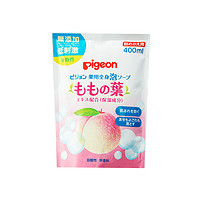 Pigeon 貝親 溫和保濕桃葉嬰兒洗發沐浴露 日版 補充裝 400ml