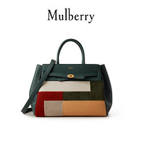 Mulberry/玛珀利2021秋冬新款Bayswater 饰带手提包单肩包 HH7088 Mulberry 经典绿