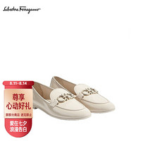 菲拉格慕(Salvatore Ferragamo) 女士GANCINI莫卡辛鞋 0727757_1D _ 55