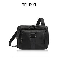 TUMI/途明Alpha Bravo系列男士时尚便捷斜挎单肩背包 黑色/0232696D