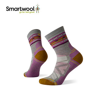 Smartwool Hike女士徒步功能轻量减震短筒袜民族风远足羊毛袜1580