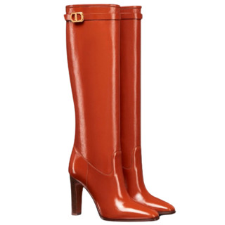 Dior 迪奥 EMPREINTE 女士高筒靴 KDI643SCF_S30M 红色 40.5