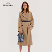 DELVAUX 德尔沃 21秋冬新品女包奢侈品包包Pin系列女士手提包 蓝色