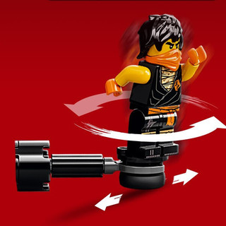 LEGO 乐高 Ninjago幻影忍者系列 71733 寇大战幽灵武士
