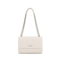 Kate Spade 凯特丝蓓 女士皮革单肩包 PXR00497 象牙白色 大号