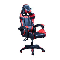 feizhouying 非洲鹰 人体工学电竞椅 红色 无脚拖款