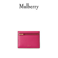 Mulberry/玛珀利2021秋冬新款拉链信用卡卡夹RL6765 Mulberry 粉红色