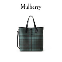 Mulberry/玛珀利2021秋冬新款Bryn托特包单肩格纹手提包HS5130 Mulberry 经典绿